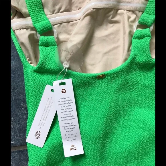 NWT Anthropologie PilyQ Hailey one piece swim L - Picture 7 of 11